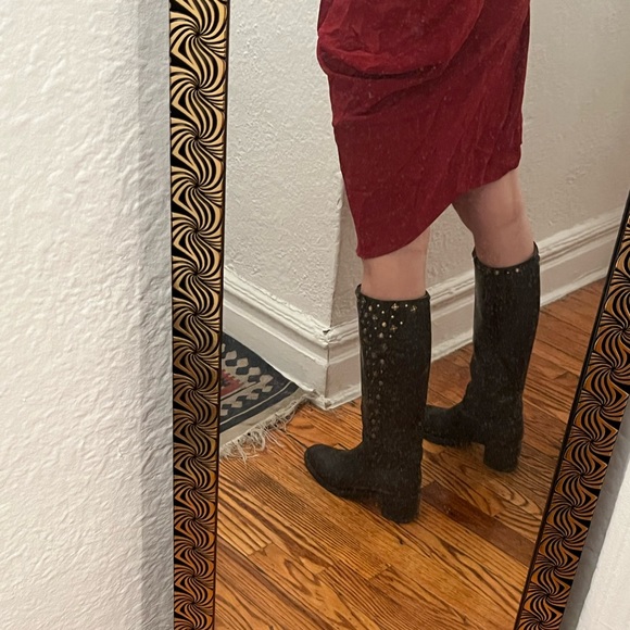 Draped Red Vivienne Westwood Skirt - Picture 11 of 12